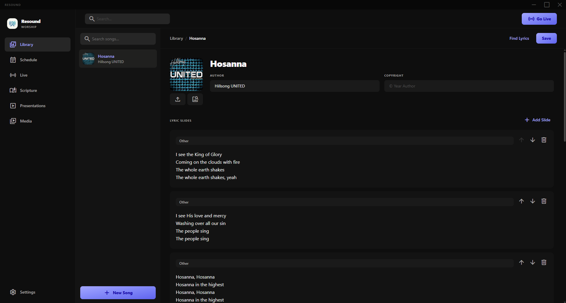 Resound - Main Desktop App (Windows) screenshot 1